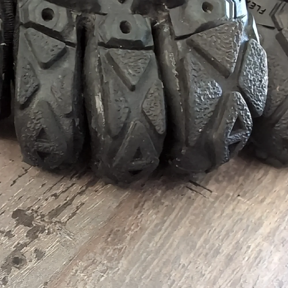 Vibram Black and Yellow Athletic Shoes - Picture 3 of 7